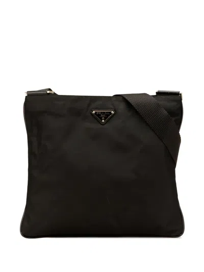 Pre-owned Prada 2013-2025 Tessuto Zip Top Crossbody Bag