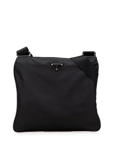 Pre-owned Prada 2013-2025 Tessuto Zip Top Crossbody Bag