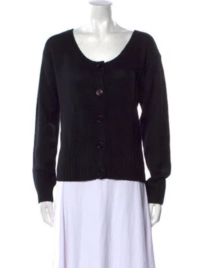 Pre-owned Prada 2013 Cashmere Sweater In Black