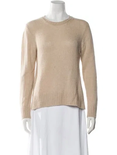 Pre-owned Prada 2013 Cashmere Sweater In Neutrals