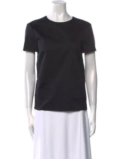 Pre-owned Prada 2013 Crew Neck T-shirt In Black