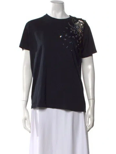 Pre-owned Prada 2013 Graphic Print T-shirt In Blue