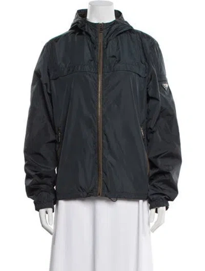Pre-owned Prada 2013 Jacket In Blue