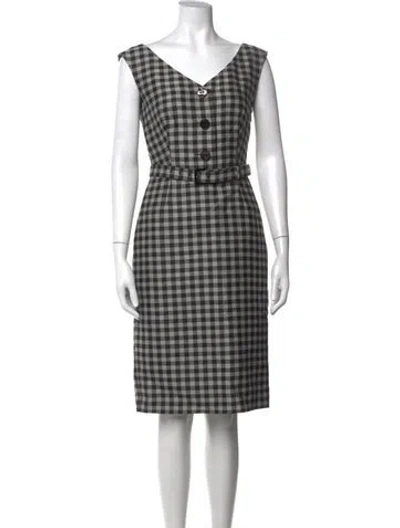 Pre-owned Prada 2013 Knee-length Dress