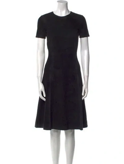 Pre-owned Prada 2013 Knee-length Dress In Black