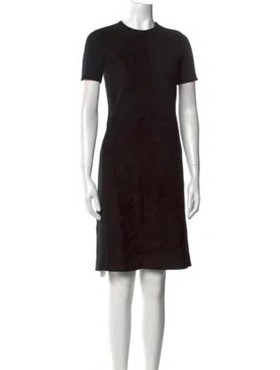 Pre-owned Prada 2013 Knee-length Dress In Black