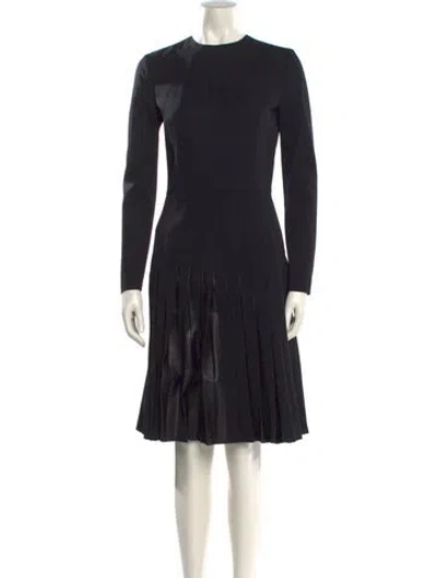 Pre-owned Prada 2013 Knee-length Dress In Black