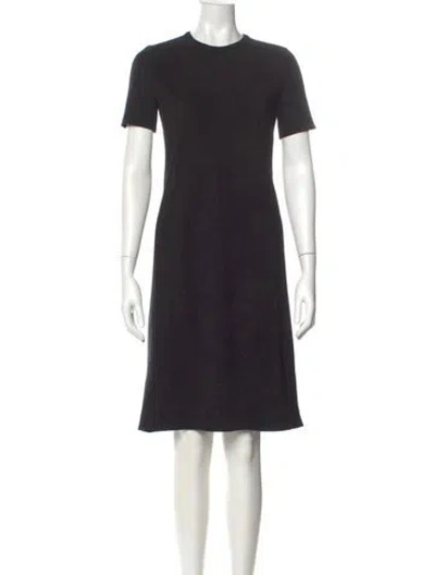Pre-owned Prada 2013 Knee-length Dress In Black