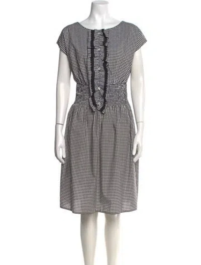 Pre-owned Prada 2013 Knee-length Dress In Multi