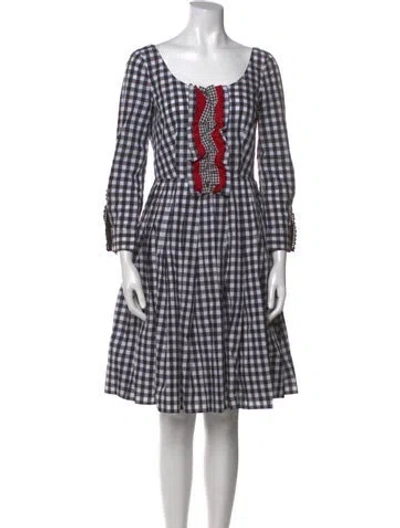 Pre-owned Prada 2013 Knee-length Dress In Neutral