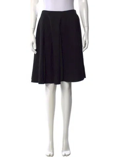 Pre-owned Prada 2013 Knee-length Skirt In Black