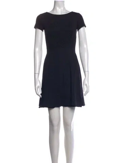 Pre-owned Prada 2013 Mini Dress In Blac