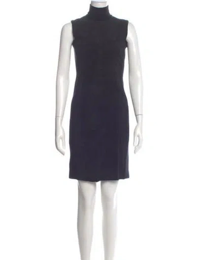 Pre-owned Prada 2013 Mini Dress In Black