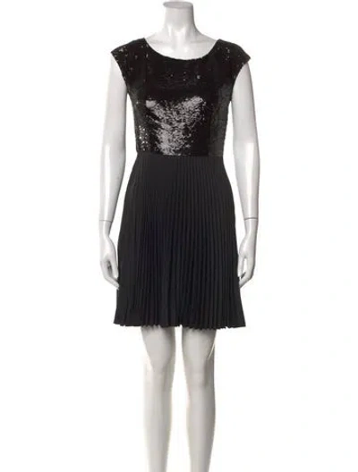 Pre-owned Prada 2013 Mini Dress In Black