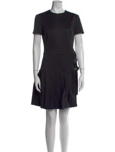 Pre-owned Prada 2013 Mini Dress In Black