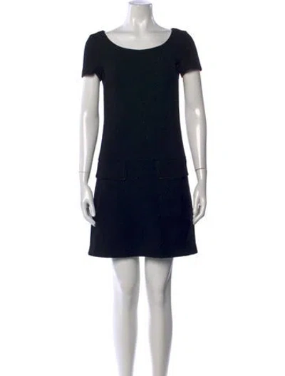 Pre-owned Prada 2013 Mini Dress In Black