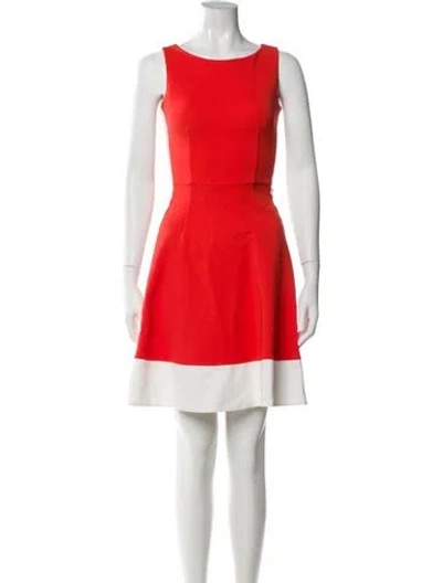 Pre-owned Prada 2013 Mini Dress In Orange