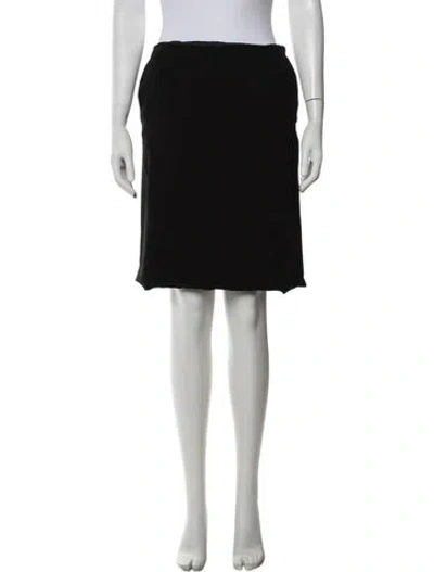 Pre-owned Prada 2013 Mini Skirt In Black