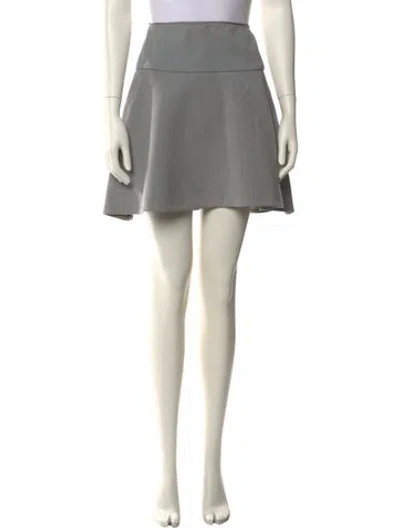 Pre-owned Prada 2013 Mini Skirt In Gray