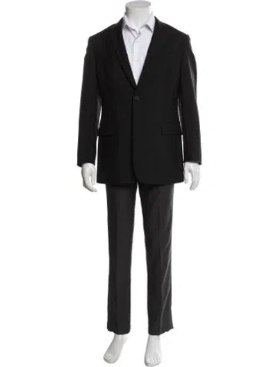 Pre-owned Prada 2013 Mohair Blazer In Black