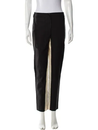Pre-owned Prada 2013 Straight Leg Pants In Black