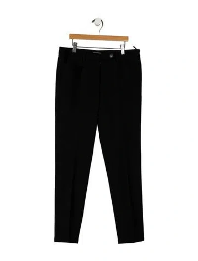 Pre-owned Prada 2013 Straight Leg Pants In Black
