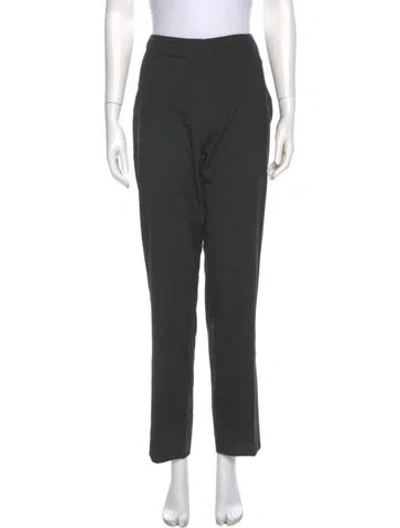 Pre-owned Prada 2013 Straight Leg Pants In Black