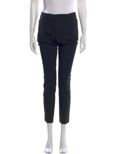 Pre-owned Prada 2013 Straight Leg Pants In Black
