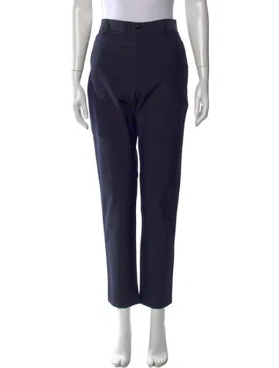 Pre-owned Prada 2013 Straight Leg Pants In Black