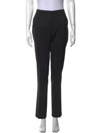 Pre-owned Prada 2013 Straight Leg Pants In Black