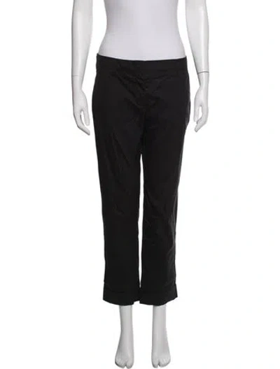 Pre-owned Prada 2013 Straight Leg Pants In Black
