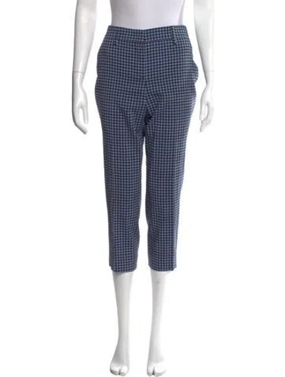 Pre-owned Prada 2013 Straight Leg Pants In Multi