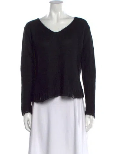 Pre-owned Prada 2013 Wool Sweater In Black