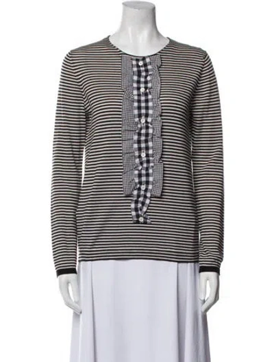 Pre-owned Prada 2013 Wool Top In Multi