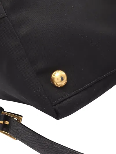 Pre-owned Prada 2013-2025 Tessuto Tote Bag In Black