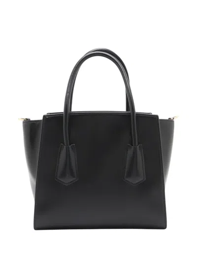 Pre-owned Prada 2013-2026 Leather Satchel In Black