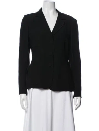 Pre-owned Prada 2014 Blazer In Black