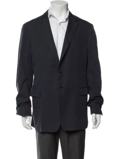 Pre-owned Prada 2014 Blazer In Blue
