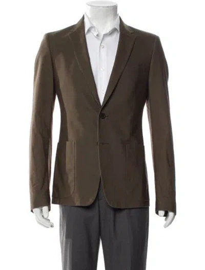 Pre-owned Prada 2014 Blazer In Brown
