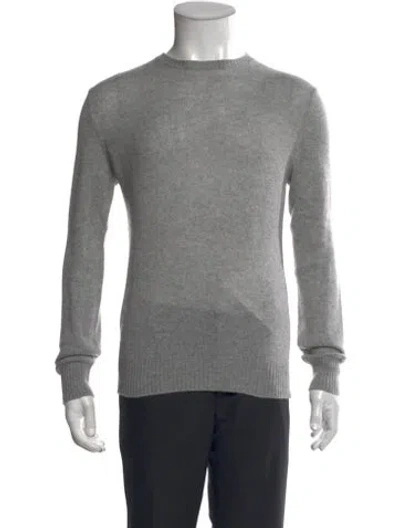 Pre-owned Prada 2014 Cashmere Pullover In Gray