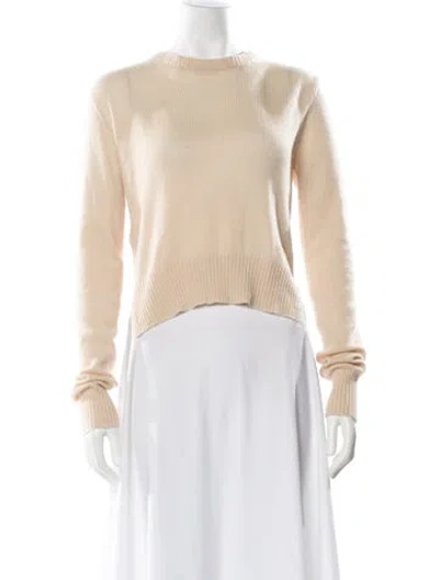 Pre-owned Prada 2014 Cashmere Sweater In Neutral