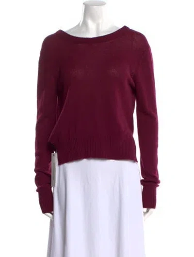 Pre-owned Prada 2014 Cashmere Sweater In Purple