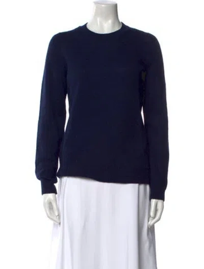 Pre-owned Prada 2014 Crew Neck Sweater In Blue