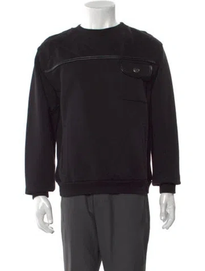 Pre-owned Prada 2014 Crew Neck Sweatshirt In Black