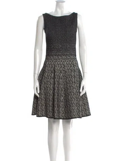 Pre-owned Prada 2014 Knee-length Dress In Black
