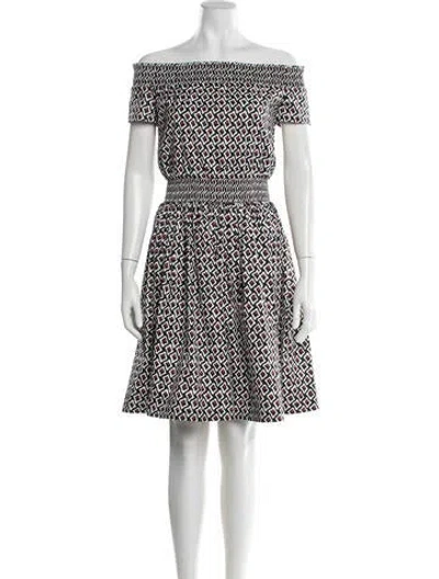 Pre-owned Prada 2014 Knee-length Dress In Black