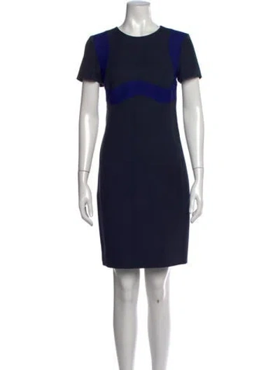 Pre-owned Prada 2014 Knee-length Dress In Black