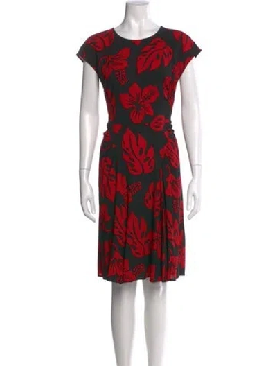 Pre-owned Prada 2014 Knee-length Dress In Multi