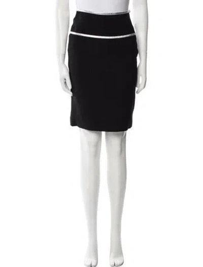 Pre-owned Prada 2014 Knee-length Skirt In Black