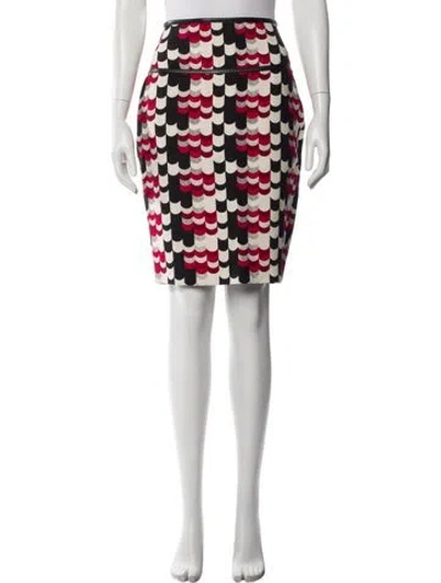 Pre-owned Prada 2014 Knee-length Skirt In Black
